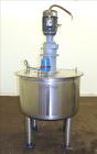 Used- Tank, Approximately 120 Gallons, 304 Stainless Steel, Vertical. 40