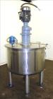 Used- Tank, Approximately 120 Gallons, 304 Stainless Steel, Vertical. 40