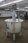 Used Tank, Approximately 120 Gallons, 304 Stainless Steel, Vertical. 40