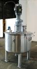 Used Tank, Approximately 200 Gallons, 304 Stainless Steel, Vertical. 46