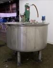 Used Tank, Approximately 350 Gallons, 304 Stainless Steel, Vertical. 60