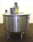 Used Tank, Approximately 350 Gallons, 304 Stainless Steel, Vertical. 60
