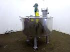 Used Tank, Approximately 350 Gallons, 304 Stainless Steel, Vertical. 60