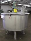Used Tank, Approximate 350 Gallon, 304 Stainless Steel, Vertical. 60