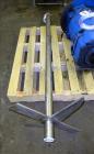 Used Custom Mixing Tank, 220 Gallons, 304 Stainless Steel, Vertical.