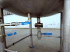 Used Tank, Approximate 150 Gallon, 304 Stainless Steel, Vertical. Approximate 38