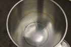 Used Tank, Approximate 50 Gallon, 316 Stainless Steel, Vertical.