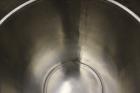 Used- Tank, Approximate 50 Gallon, 316 Stainless Steel, Vertical.