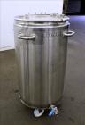 Used Tank, Approximate 75 Gallon, 316 Stainless Steel, Vertical.
