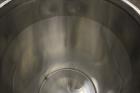 Used Tank, Approximate 75 Gallon, 316 Stainless Steel, Vertical.