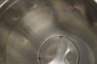 Used Tank, Approximate 75 Gallon, 316 Stainless Steel, Vertical.