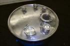 Used Tank, Approximate 50 Gallon, 316 Stainless Steel, Vertical.
