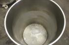 Used Tank, Approximate 50 Gallon, 316 Stainless Steel, Vertical.