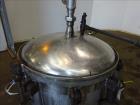 Used- Kettle, Approximately 110 Gallon, 316 Stainless steel, Vertical.