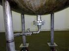 Used Tank, Approximately 200 Gallon, 304 Stainless Steel. Vertical.