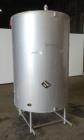 Used CIP Tank, Approximately 500 Gallons, 304 Stainless Steel, Vertical.