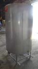 Used CIP Tank, Approximately 500 Gallons, 304 Stainless Steel, Vertical.