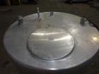 Used CIP Tank, Approximately 500 Gallons, 304 Stainless Steel, Vertical.