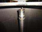 Used CIP Tank, Approximately 500 Gallons, 304 Stainless Steel, Vertical.