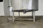 Used CIP Tank, Approximately 500 Gallons, 304 Stainless Steel, Vertical.