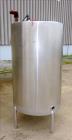 Used Tank, Approximate 300 Gallon, 304 Stainless Steel, Vertical.