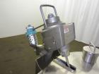 Used Stainless Steel Mix Tank, Approximately 90 gallons, 304 Stainless Steel, V