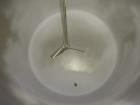 Used Stainless Steel Mix Tank, Approximately 90 gallons, 304 Stainless Steel, V