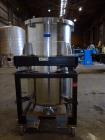 Used Tank, Approximate 250 Gallon, 316 Stainless Steel, Vertical.