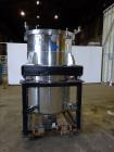 Used Tank, Approximate 250 Gallon, 316 Stainless Steel, Vertical.