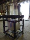 Used Tank, Approximate 250 Gallon, 316 Stainless Steel, Vertical.