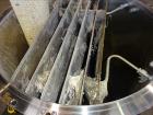 Used Tank, Approximate 250 Gallon, 316 Stainless Steel, Vertical.