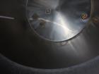 Used Tank, Approximate 300 gallon, Stainless Steel, Vertical.