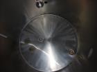 Used Tank, Approximate 300 gallon, Stainless Steel, Vertical.
