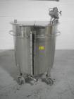 Used Lee tank, 130 gallon, model 500LDBT, stainless steel construction, approximately 36