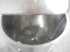 Used Lee tank, 130 gallon, model 500LDBT, stainless steel construction, approximately 36