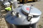 Used Tank, Approximate Gallon, 316 Stainless Steel, Vertical.