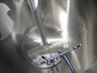 Used Tank, Approximate Gallon, 316 Stainless Steel, Vertical.