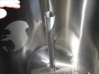 Used- Tank, Approximate Gallon, 316 Stainless Steel, Vertical.