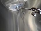 Used- Tank, Approximate Gallon, 316 Stainless Steel, Vertical.