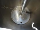 Used- Tank, Approximate Gallon, 316 Stainless Steel, Vertical.