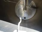 Used Tank, Approximate Gallon, 316 Stainless Steel, Vertical.