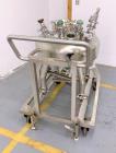 Used- Inox’ouest Pressure Mix Tank, 100 Liter, 316 Stainless Steel, Vertical.