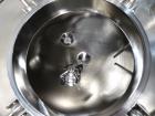 Used- Inox’ouest Pressure Mix Tank, 100 Liter, 316 Stainless Steel, Vertical.