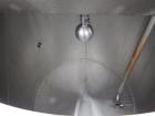 Used Tank, Approximately 175 Gallon, Stainless Steel, Vertical. Approximate 34
