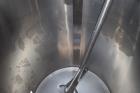 Used- Tank, 200 Gallon, Stainless Steel, Vertical.