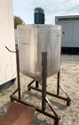 Used- Stainless Steel Tank, 175 gallon