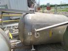 Used-Tank, Stainless steel, Approximately 325  Gallon, 3' diameter x 6', Dished heads. s/n 347, Yr. 1995.