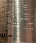 Used Berlie-Falco Jacketed Pressure Tank, Approximate 1235 Liter (326 Gallon), 3