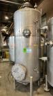 Used-Tank, Approximate 250 Gallon, Stainless Steel, Vertical. Approximate 30