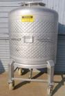 Used- UCON 800 Liter Jacketed Tank, 211 Gallon, 316 Stainless Steel, Vertical. Approximate 40